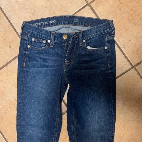 J. Crew matchstick crop sz 26 inseam 26-27” like new - Picture 5 of 7